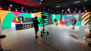 Specialbygget esport studie til Virtual Olympics